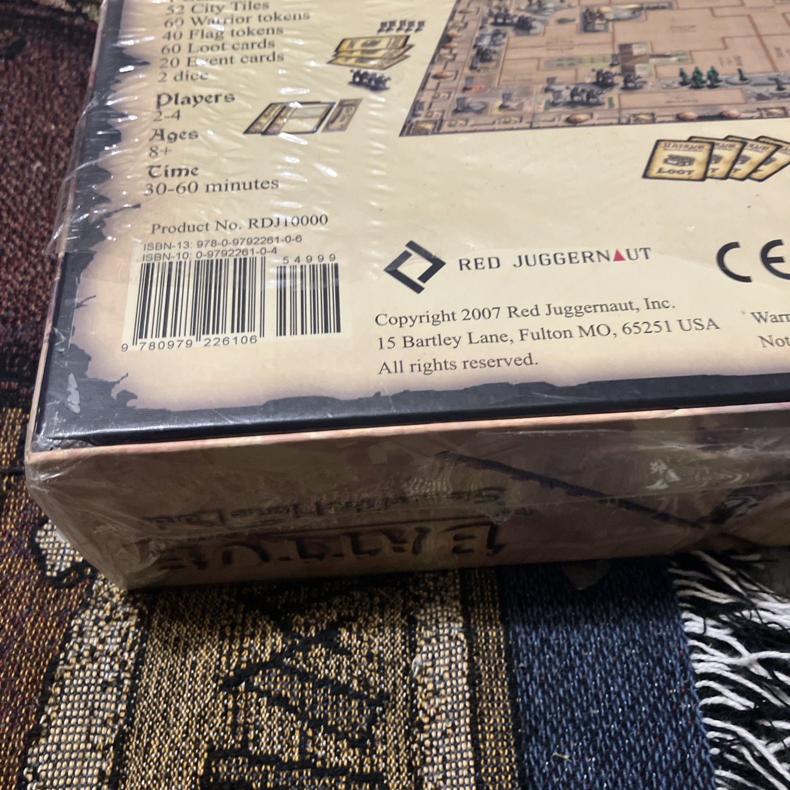 NEW SEALED – BATTUE – STORM OF THE HORSE LORDS – Red Juggernaut – Board Game
