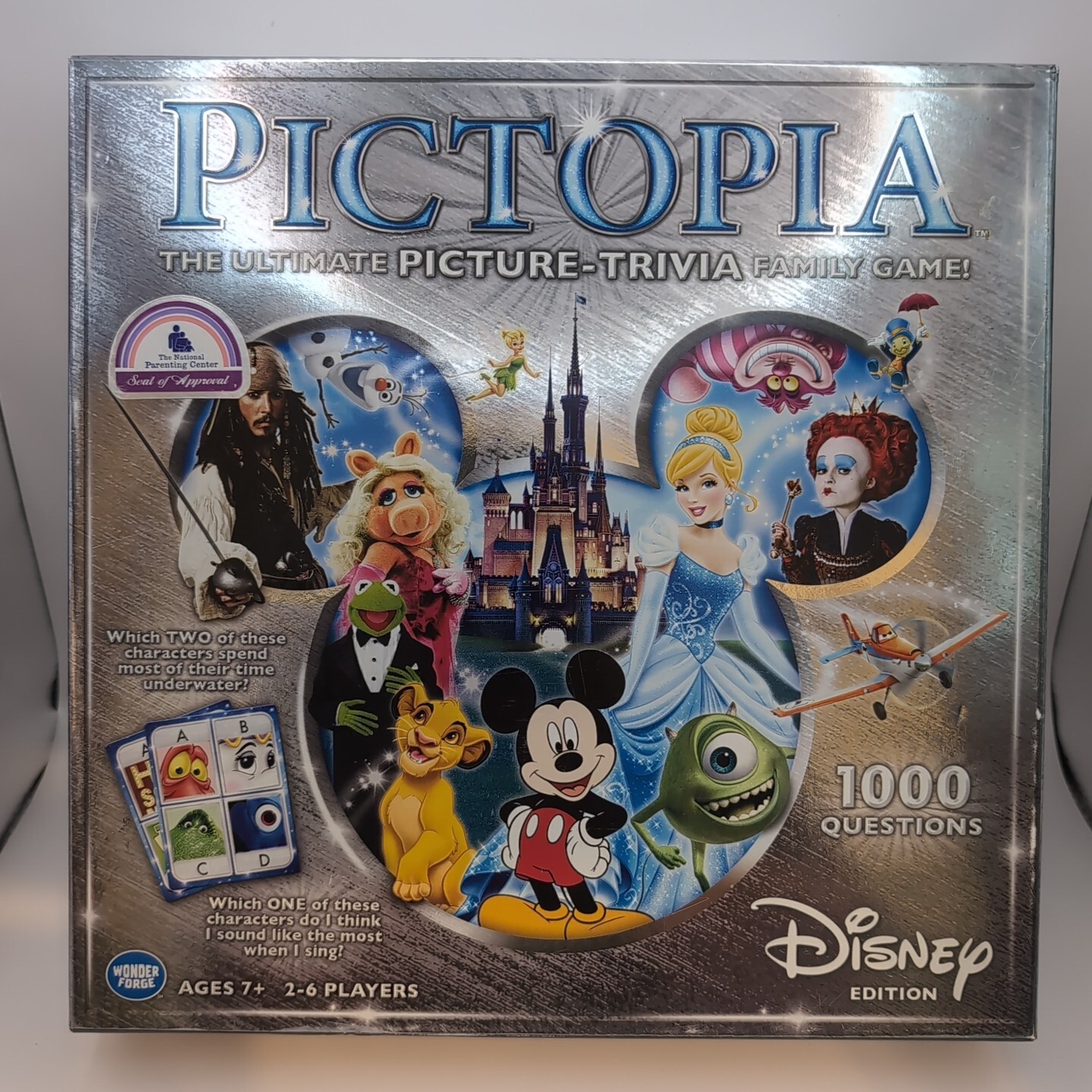 PICTOPIA DISNEY EDITION the Ultimate Picture -Trivia Family Board Game