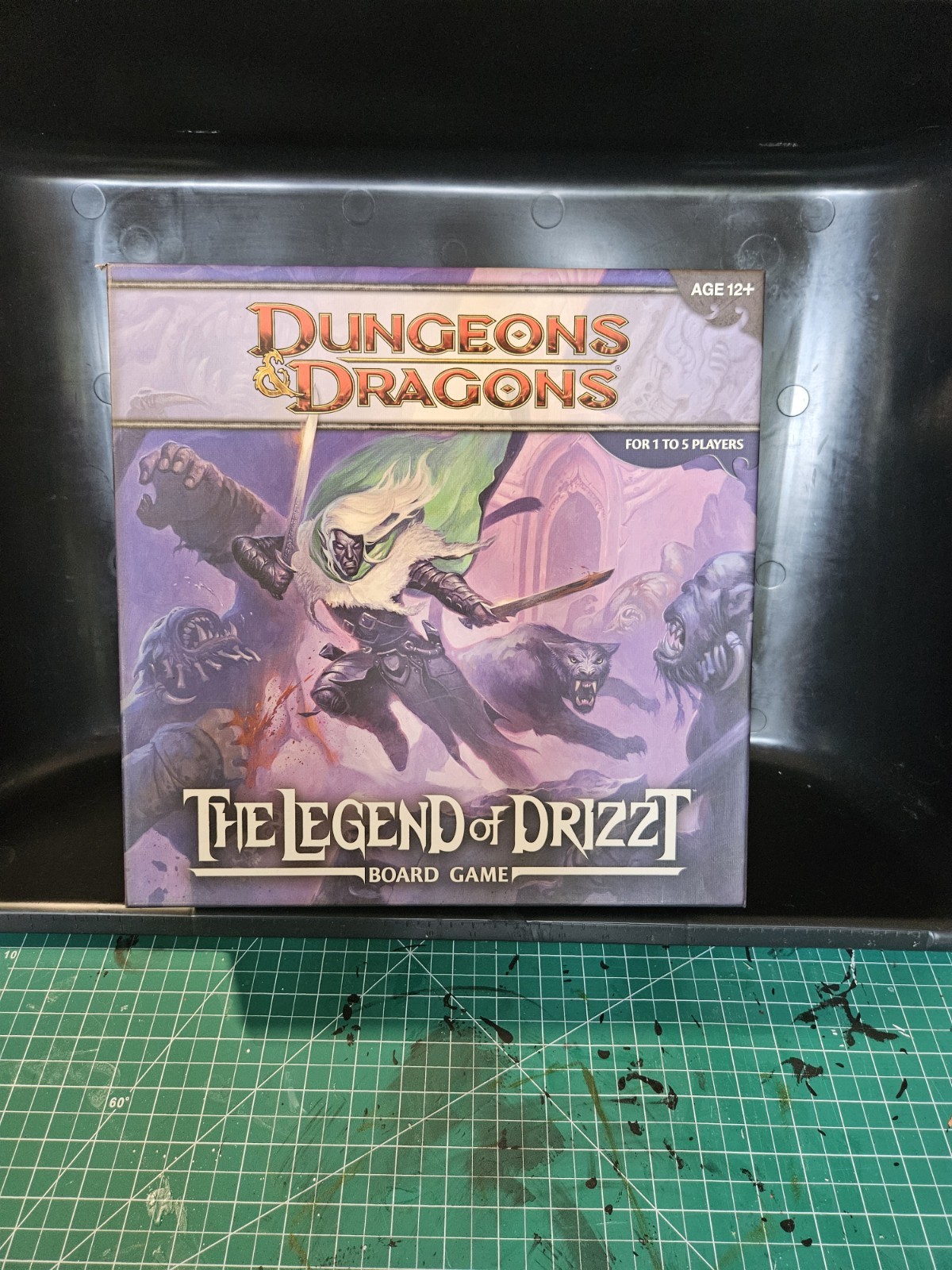 Slighly used Dungeons & Dragons Legend of Drizzt Board Game