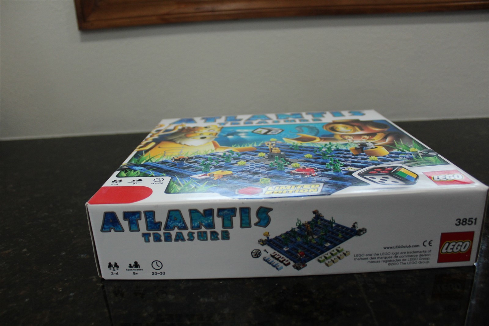 2010 Lego Limited Edition Atlantis Treasure Building Game Set #3851 2-4 Players
