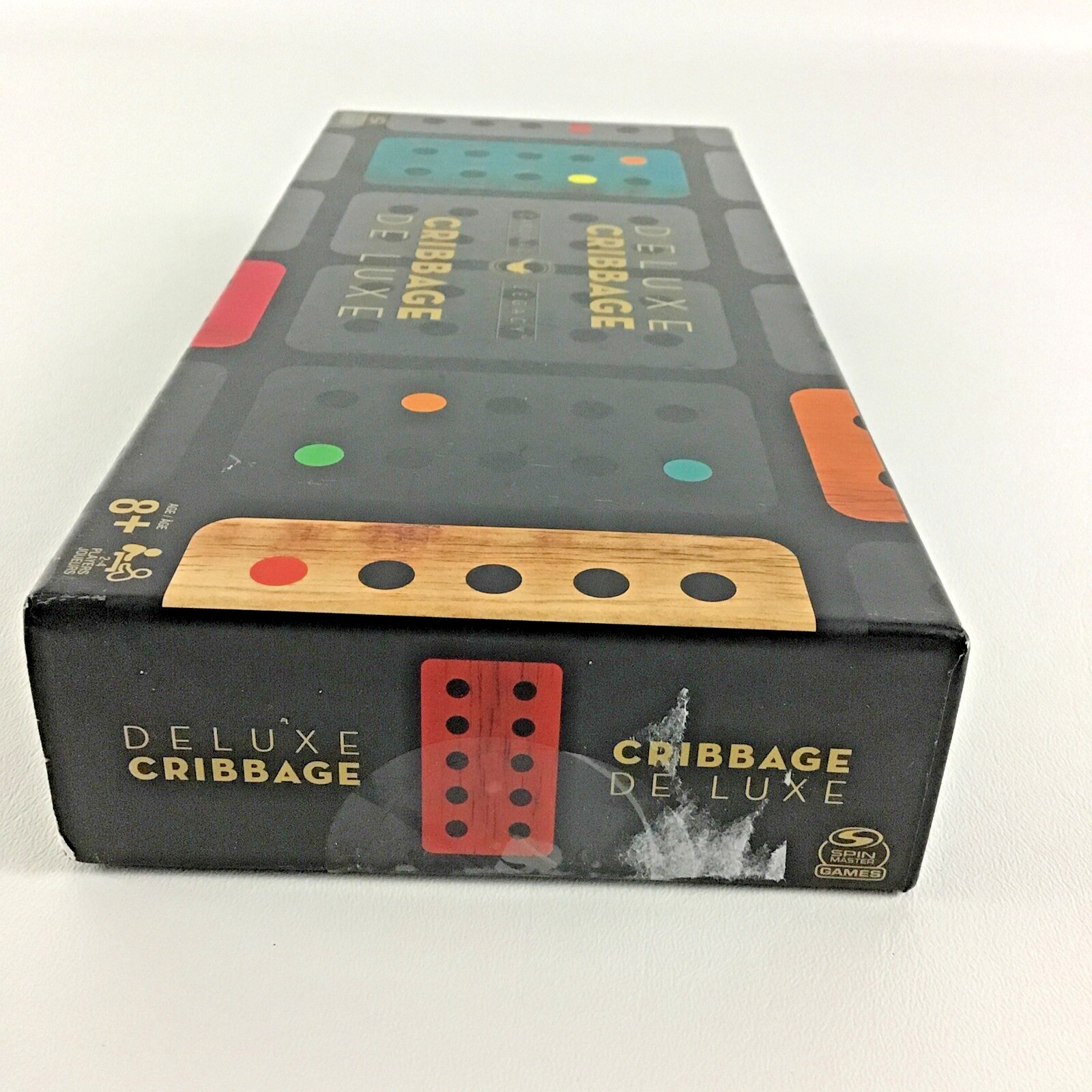 Deluxe Cribbage Family Board Game Cardinal Legacy Wooden Case Metal Movers 2020