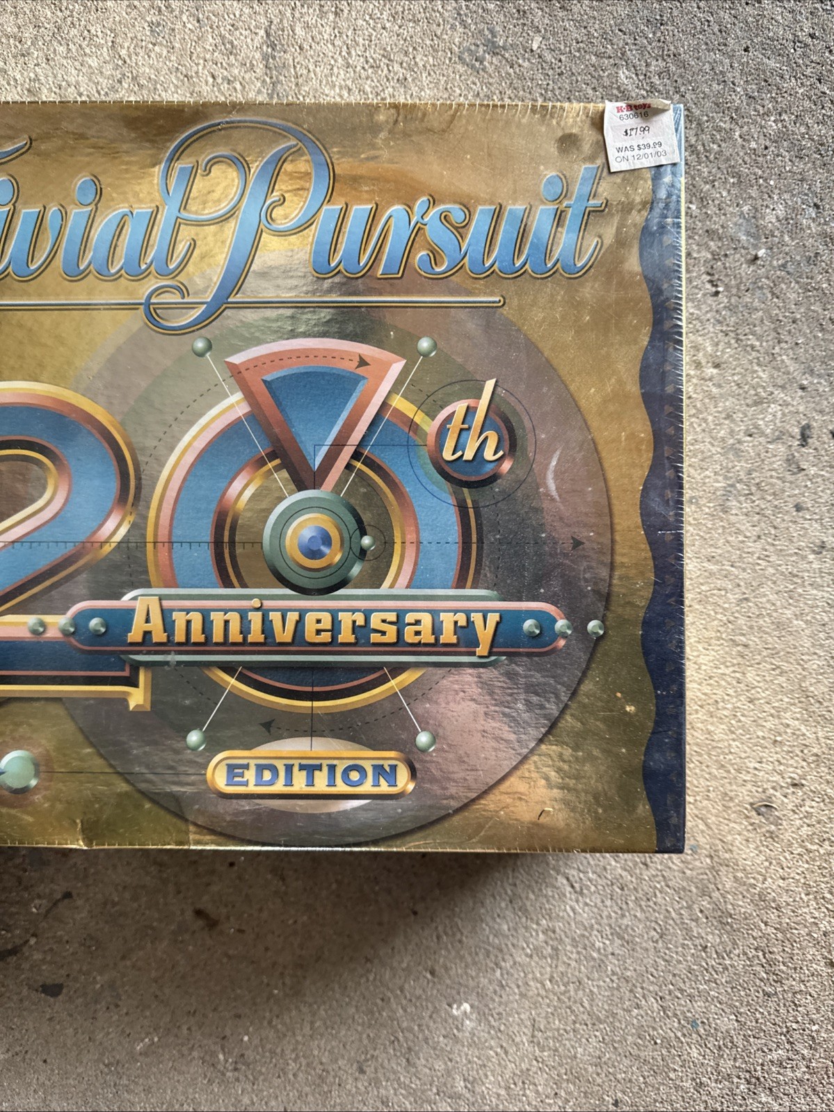 Trivial Pursuit 20th Anniversary Edition Cards Board Game Trivia SEALED NEW