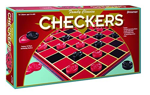 Family Classics Checkers — With Folding One Size,