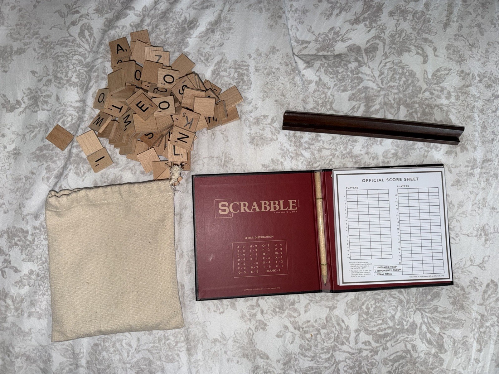 crabble Deluxe Wooden Edition – Complete & Excellent Condition