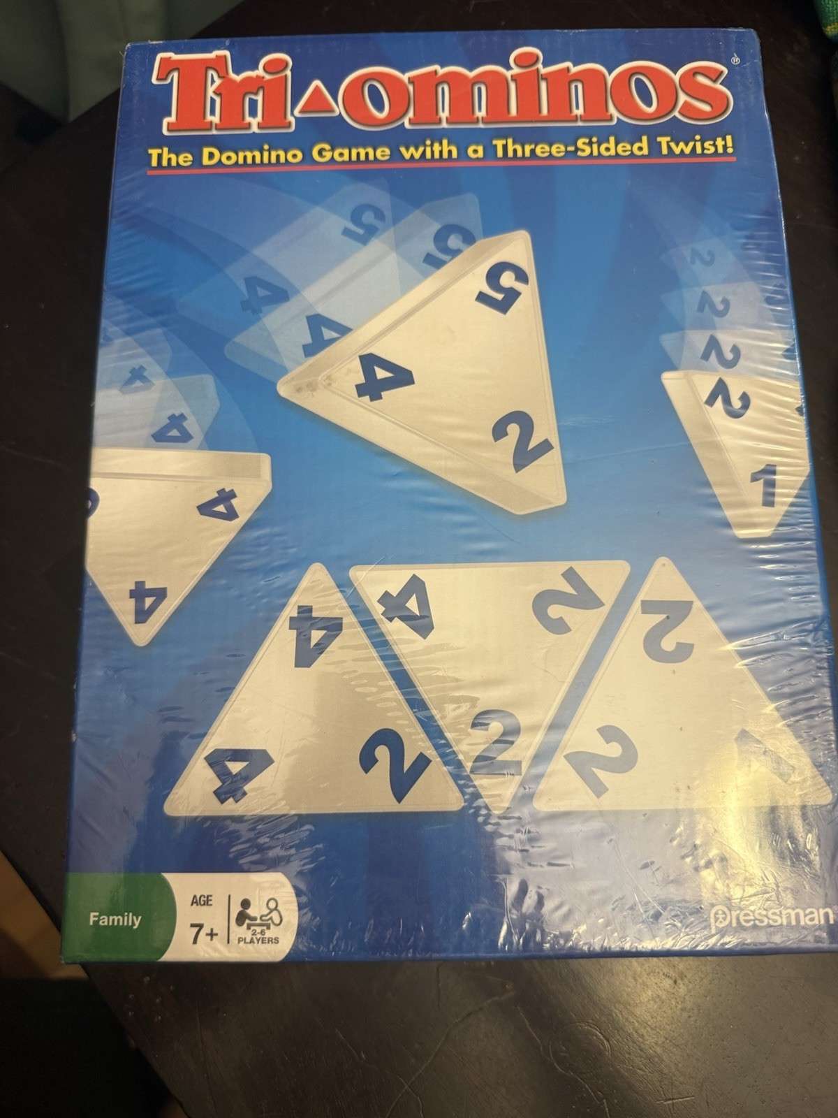 NIB TRI-OMINOS Tile Matching Game 2009 Game Is Complete 2-6 Players Ages 7+