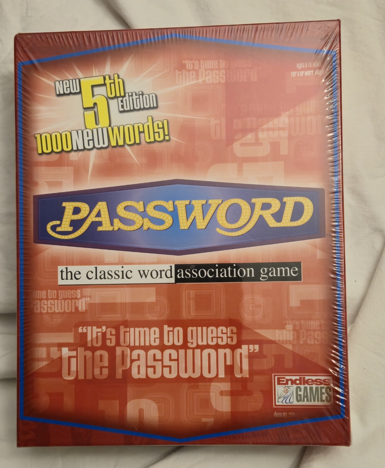 PASSWORD – THE CLASSIC WORD ASSOCIATION GAME (NEW / SEALED ) 5TH Edition