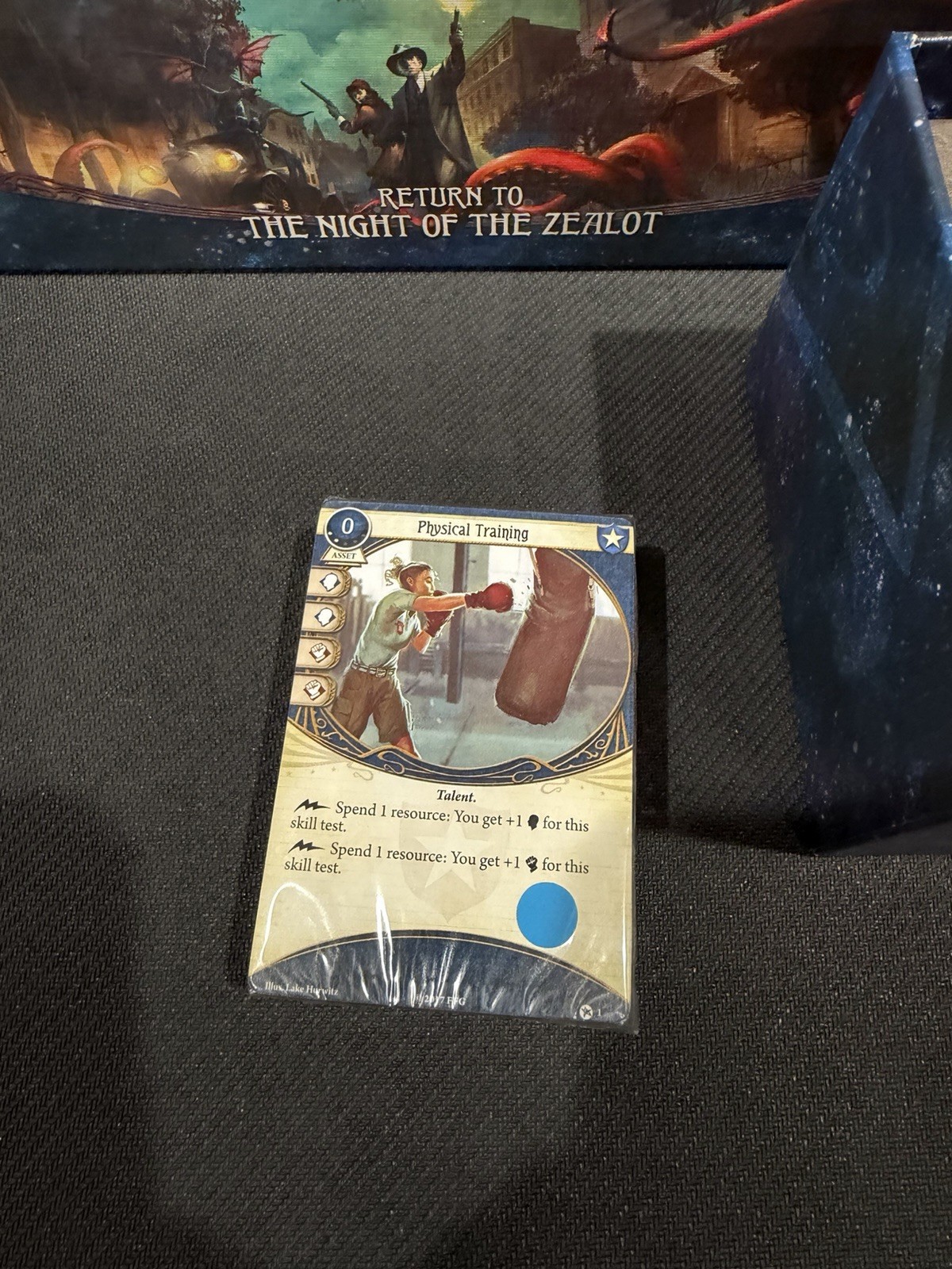 RETURN TO THE NIGHT OF THE ZEALOT – Open Box Sealed cards Complete ARKHAM HORROR