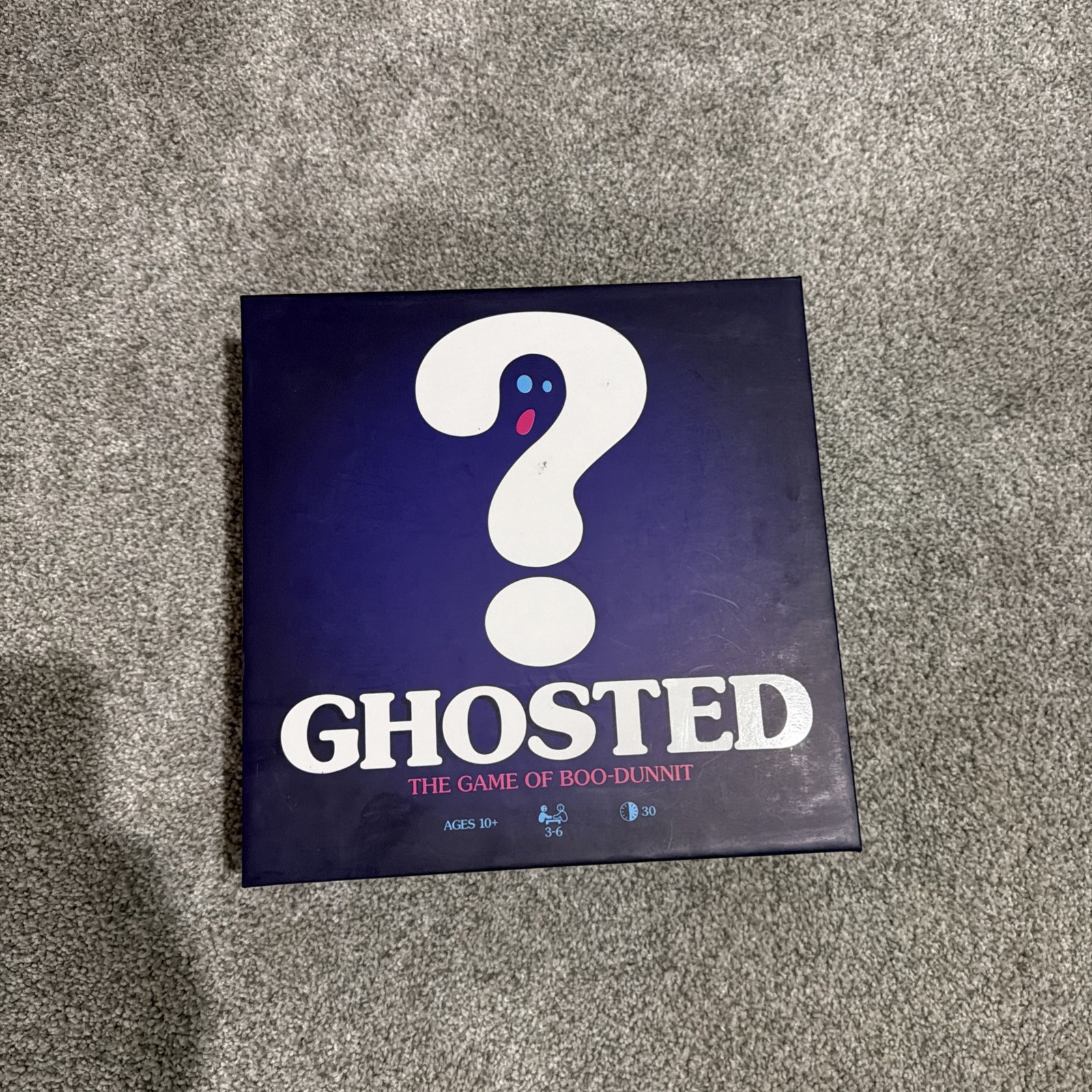 Ghosted: The Game of Boo-Dunnit Family Mystery Game with Big G Creative Ghost