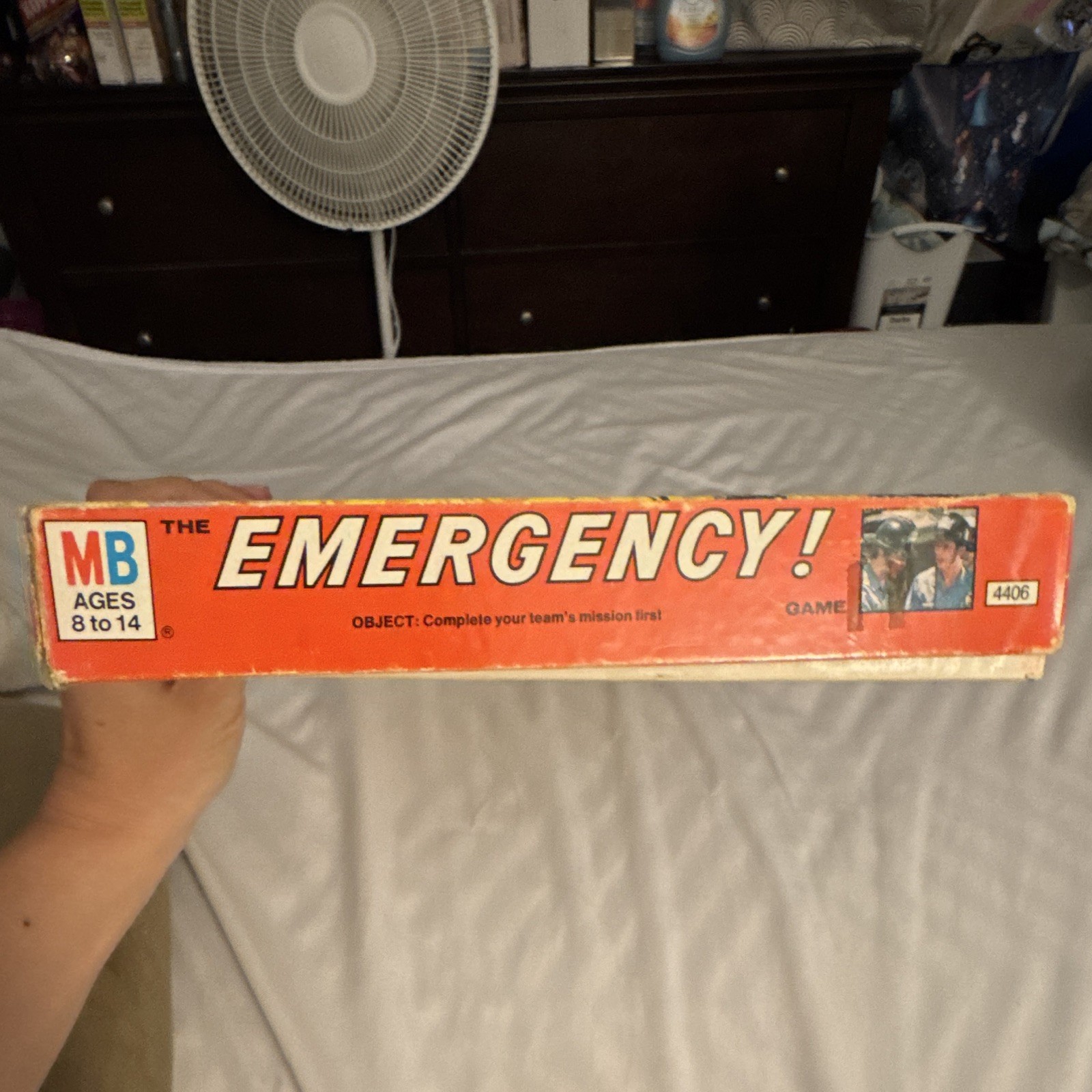 Milton Bradley The Emergency! Game 1974 Board Game MPN 4406 2+ Ages 8-14