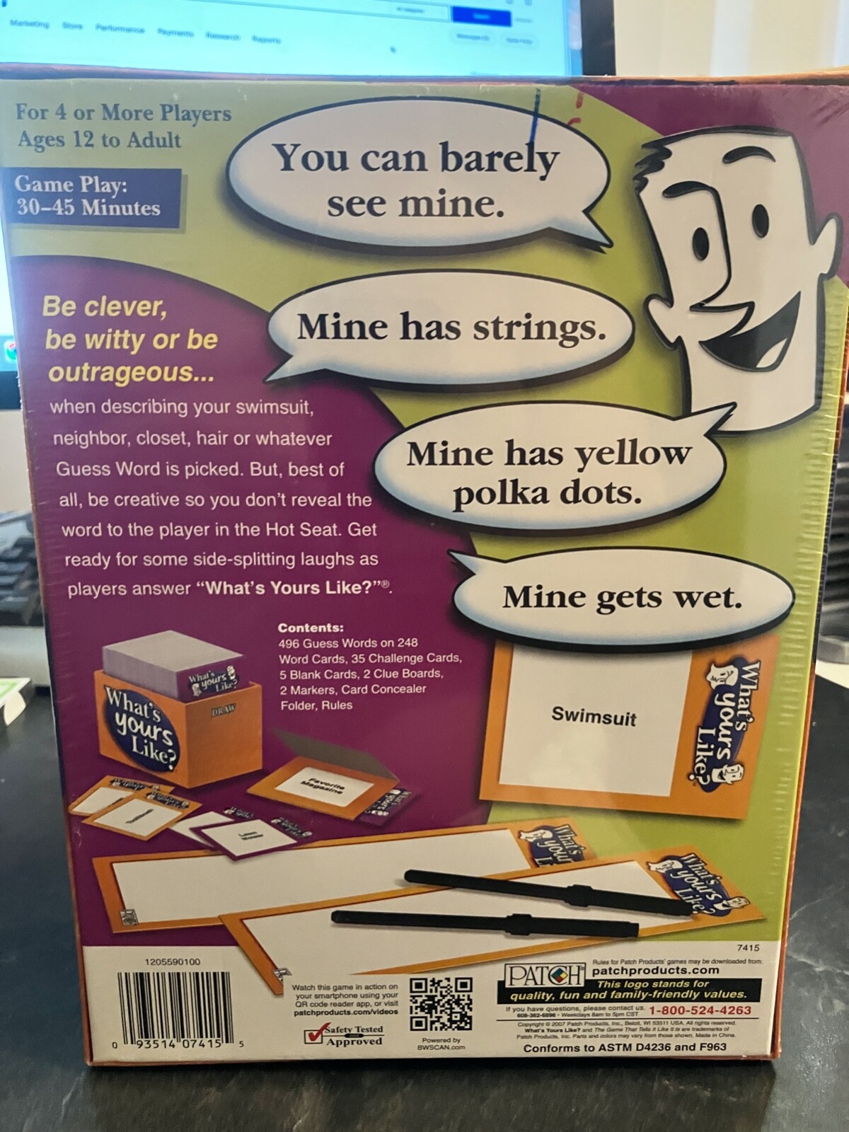 NEW What’s Yours Like? Card / Board / Party Game Sealed