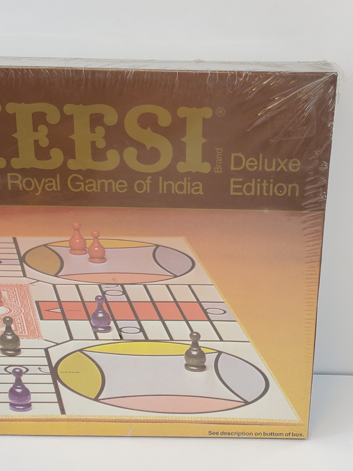 Selchow & Righter 1982 PARCHEESI Deluxe Edition Royal Game of India New & Sealed