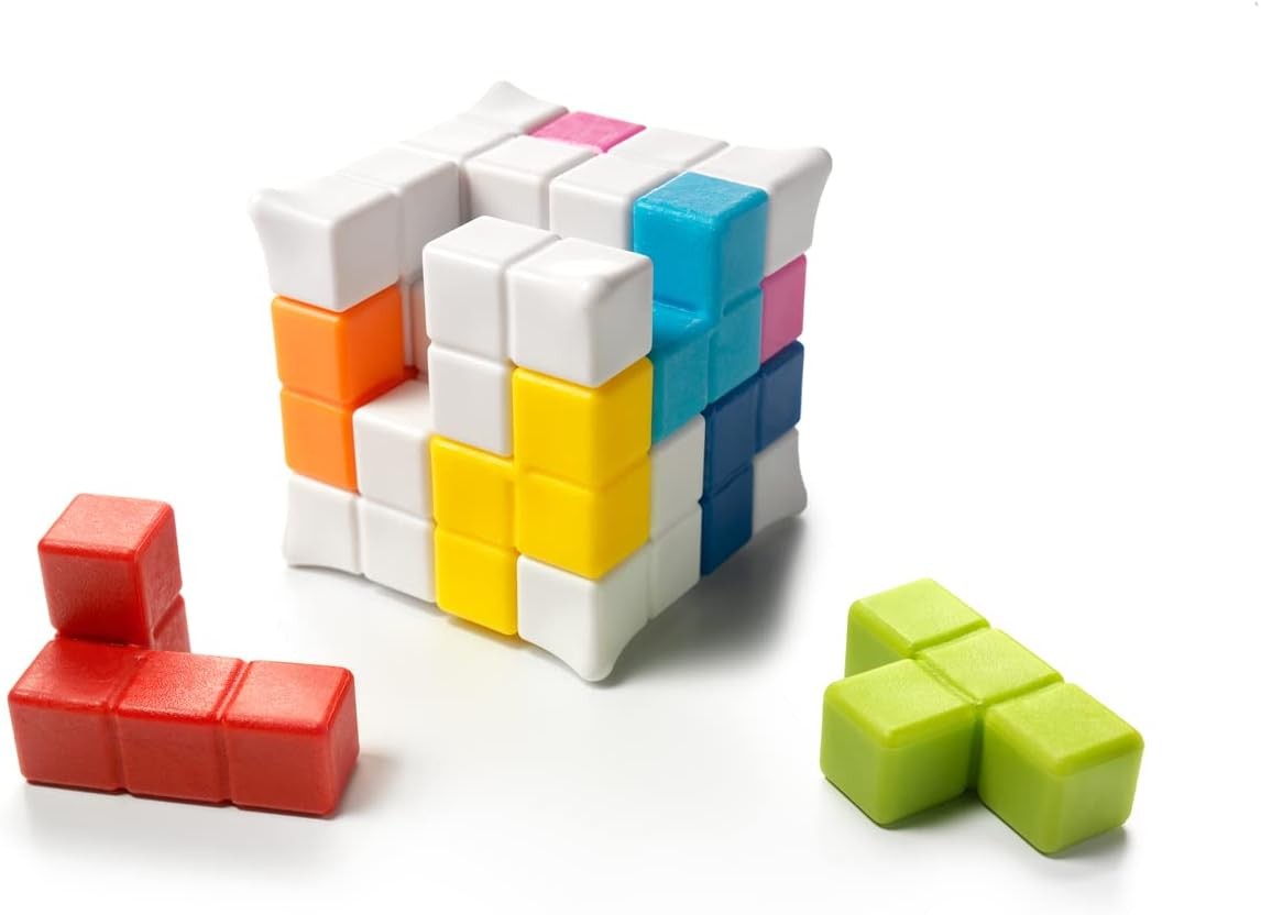 Smart Games – Plug & Play Puzzler, 1 Player Puzzle Game with 48 Challenges, 6+ Y