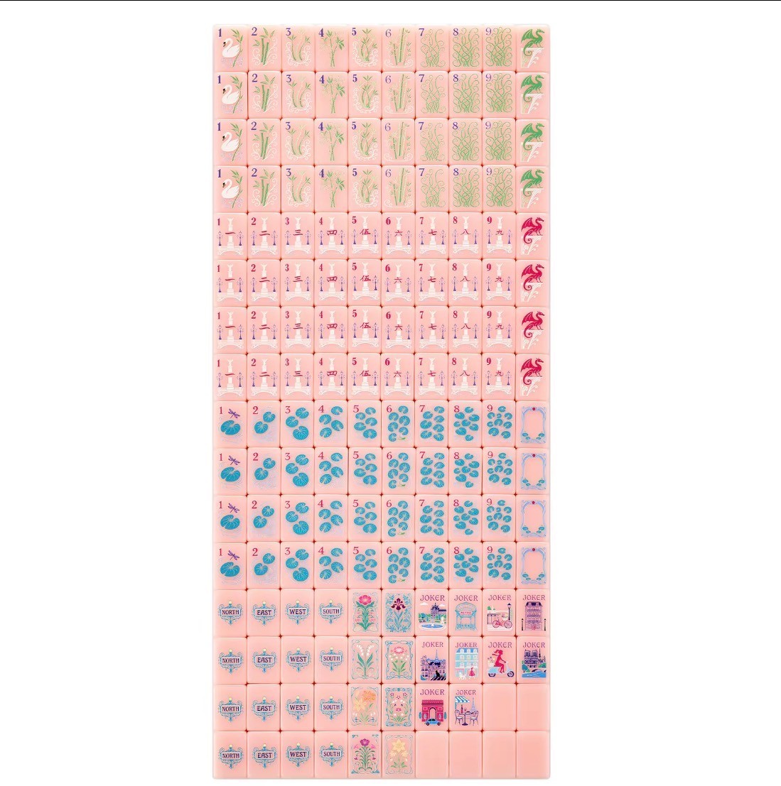 American Mahjong Game Set, 160 Paris Mah Jong Tiles