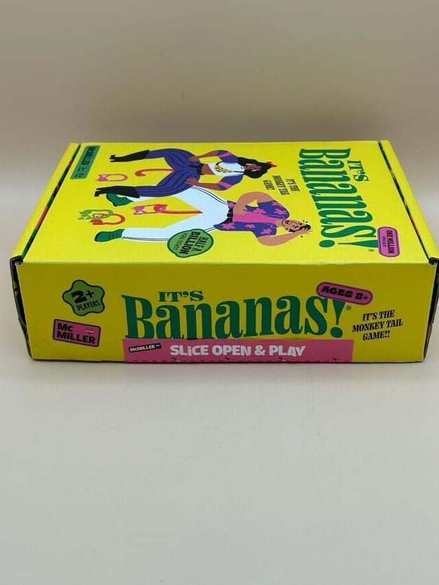 MCMILLER ENTERTAINMENT It’s Bananas! The Monkey Tail Game – Funny – Open Box