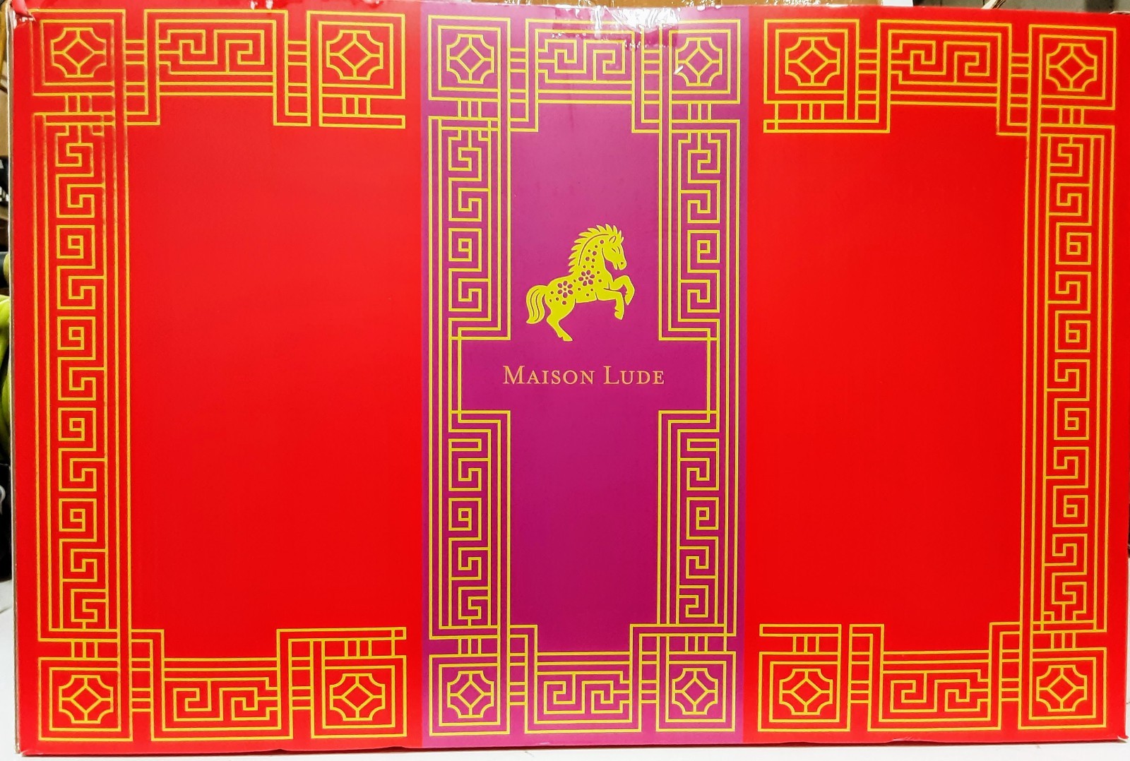 MAHJONG – HORSE LUNAR YEAR EDITION-OPEN BOX-NEW-SEALED COMPONENTS
