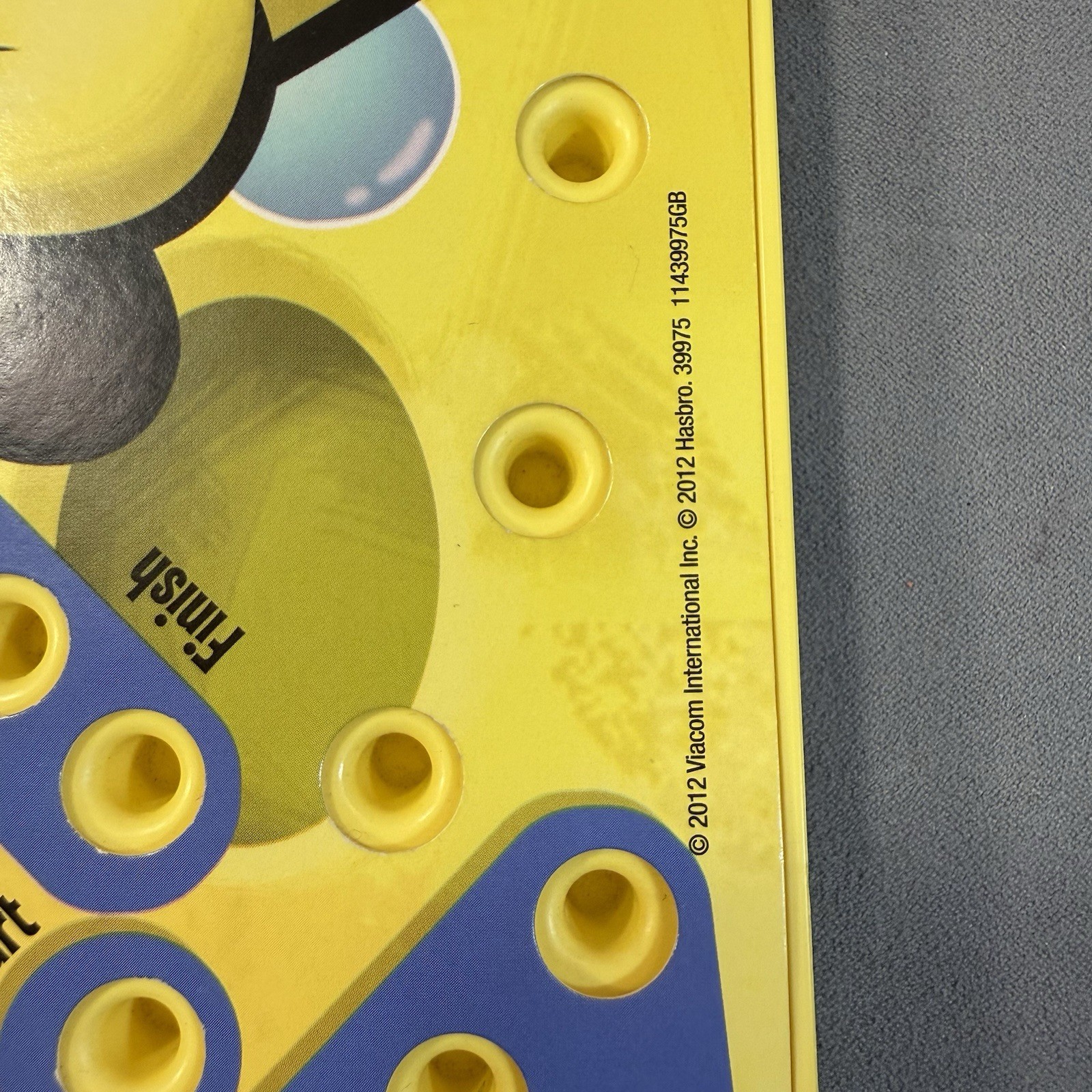 SPONGEBOB Squarepants Pop-O-Matic Trouble Game Hasbro Rare 2012 Edition INTL?