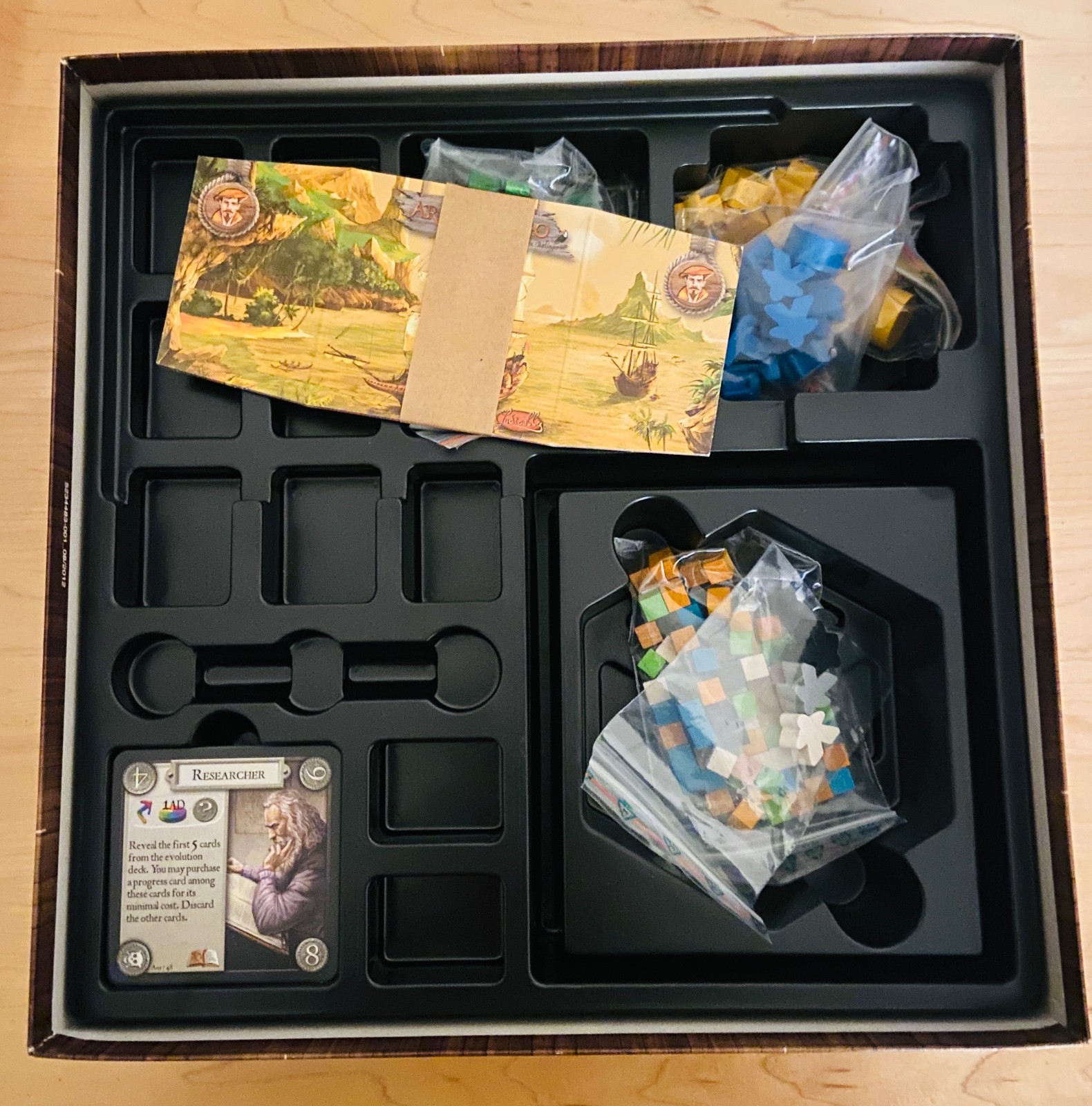 Archipelago Board Game + Solo expansion – RARE, OOP, UNPUNCHED, NM