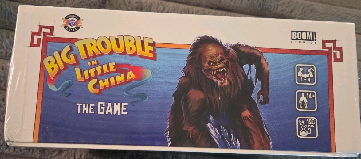 Big Trouble in Little China The Game New Sealed (with some box damage)