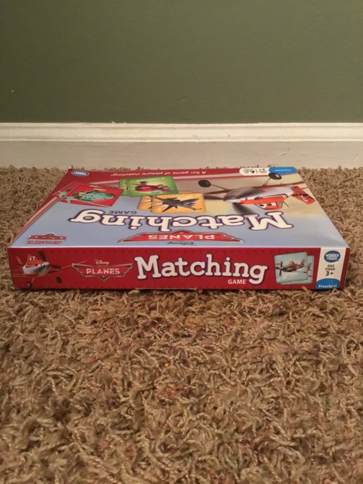 Vintage 2013 Wonder Forge Disney Planes Matching Game Complete 72 Cards