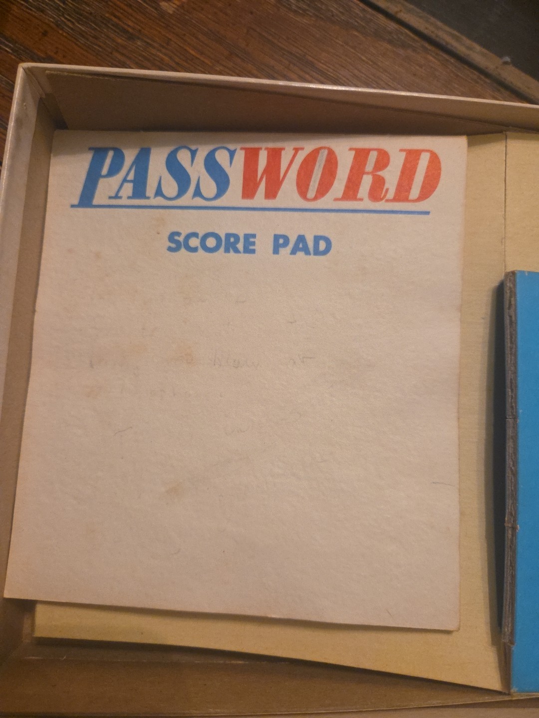 Vintage 1970 MB Milton Bradley Password 15th Edition no. 4260