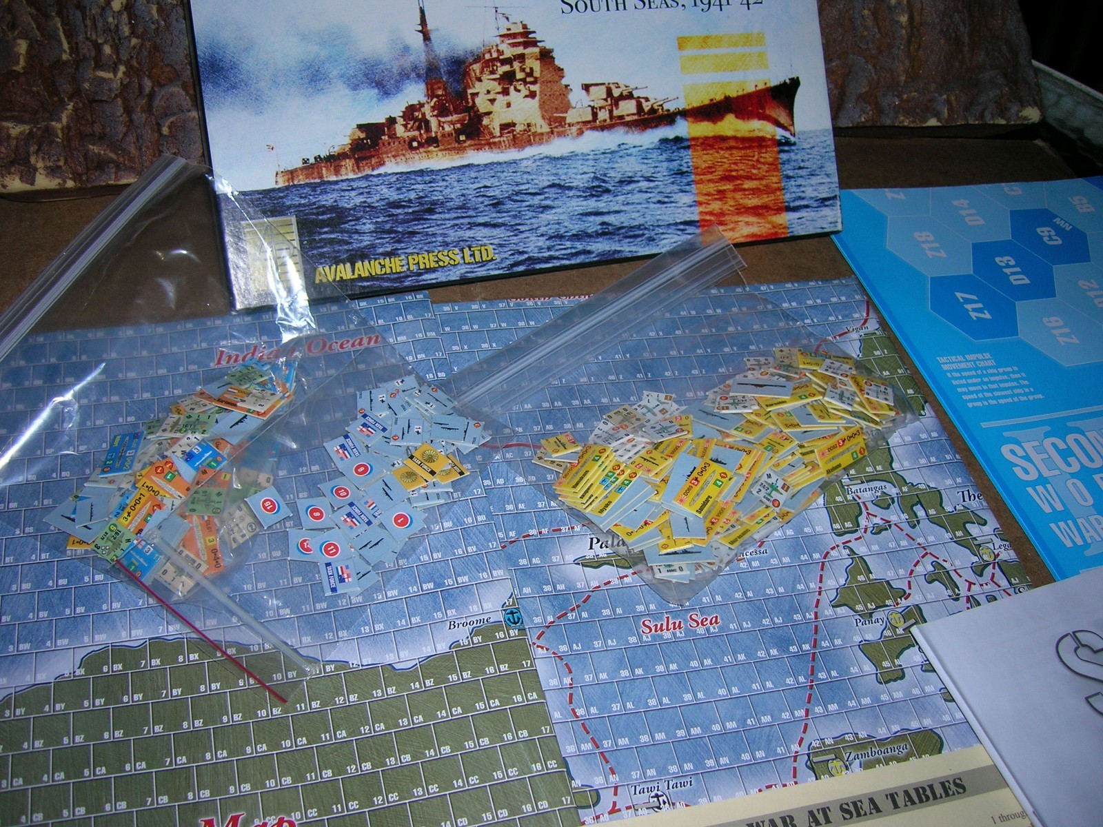 2nd World War at Sea Strike South (1st) Box JAPAN INVADES THE SOUTH SEAS 1941-42