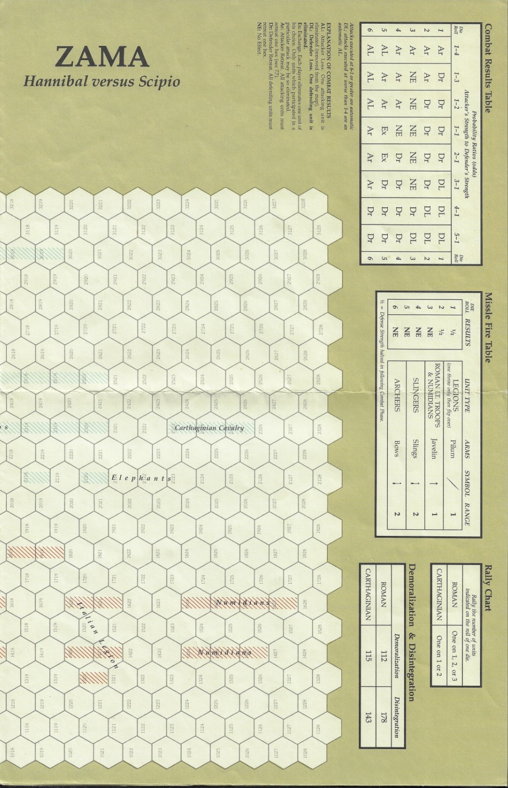 Strategy & Tactics S&T#153 2 Games: Opreration Felix & Zama Ancients – Play Copy