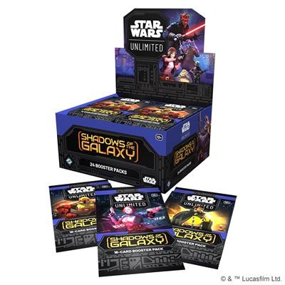 Star Wars Unlimited: Shadows of the Galaxy Booster Box FFG SWH0202