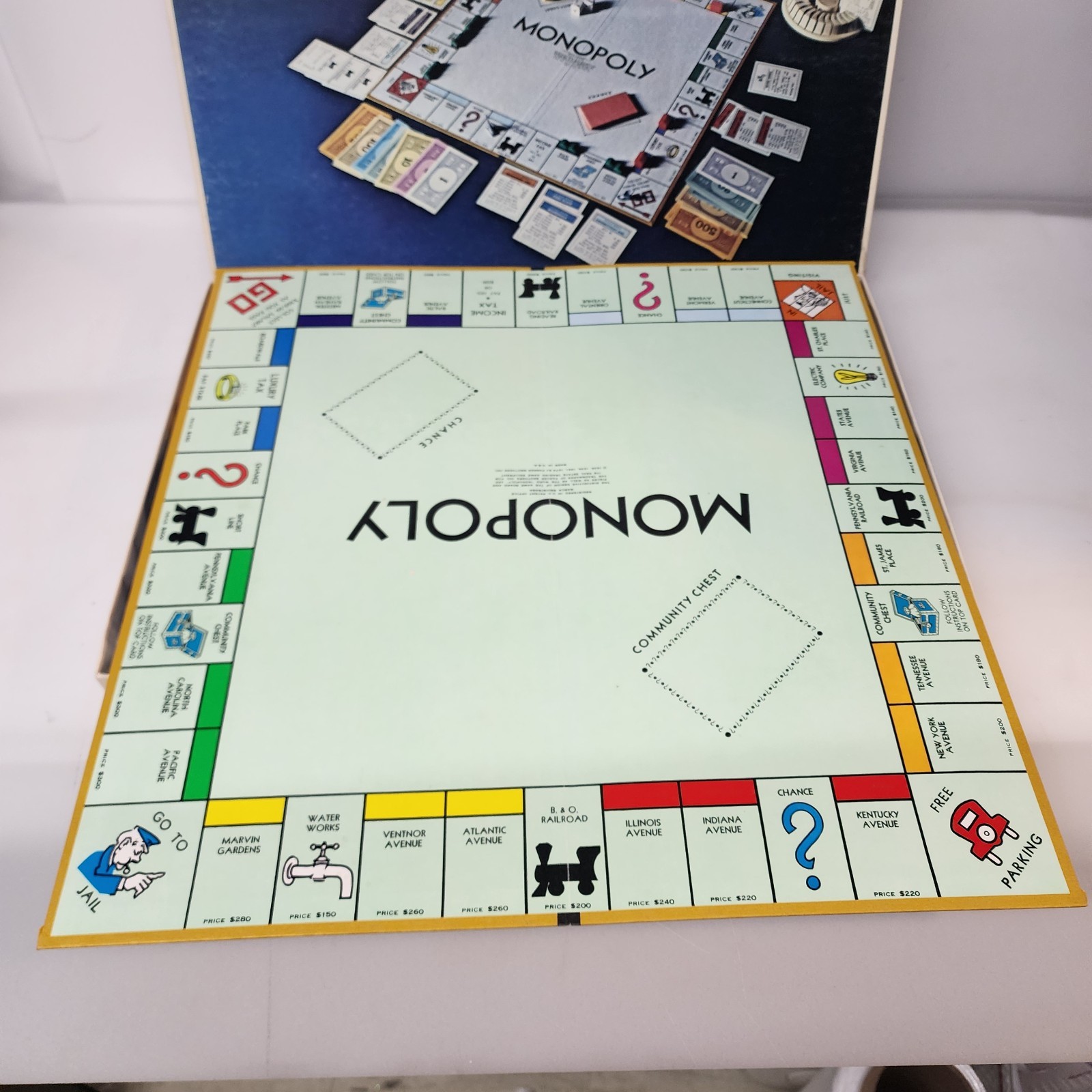 VTG Monopoly 40th Anniversary Edition 1974 Complete