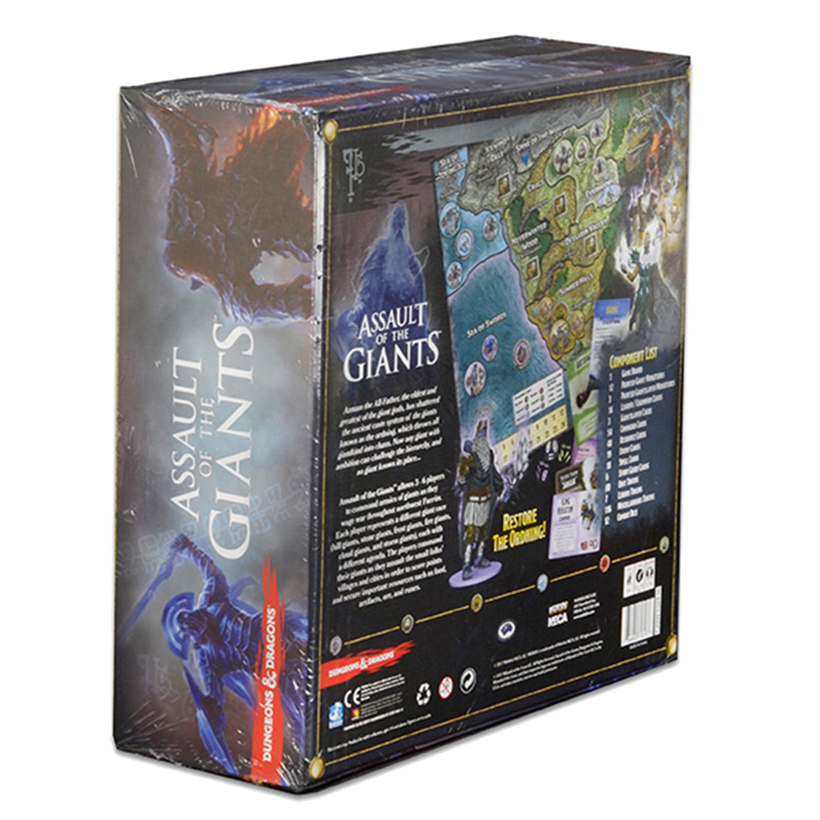 Dungeons & Dragons: Assault of the Giants Board Game (Premium Edition)