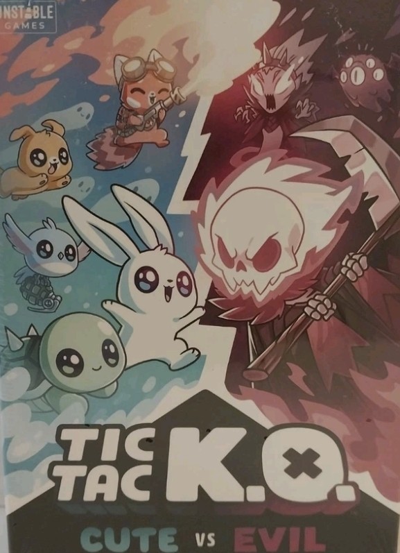 Total Of 5 Tic Tac KO Cute Evil Card Game NEW SEALED Unstable Games All 1 Price