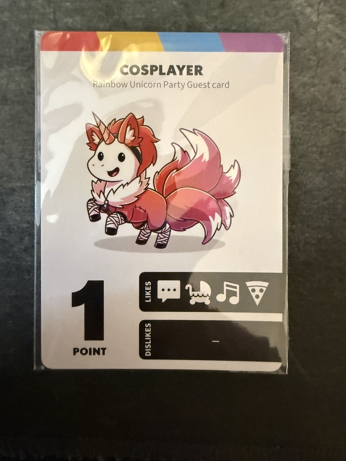 Unstable Games: Wrong Party Cosplayer NEW – 2023 Convention Exclusive Promo Card
