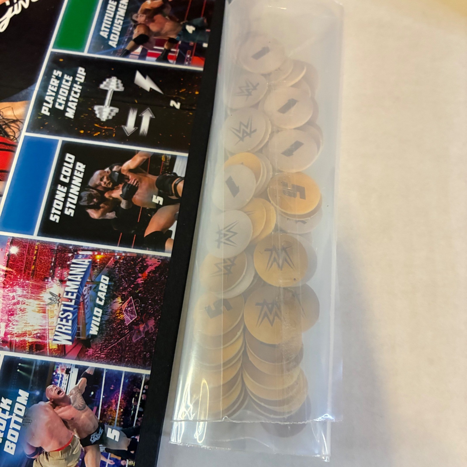 Monopoly WWE WrestleMania Board Game Hasbro Gaming 2023 Complete Edition