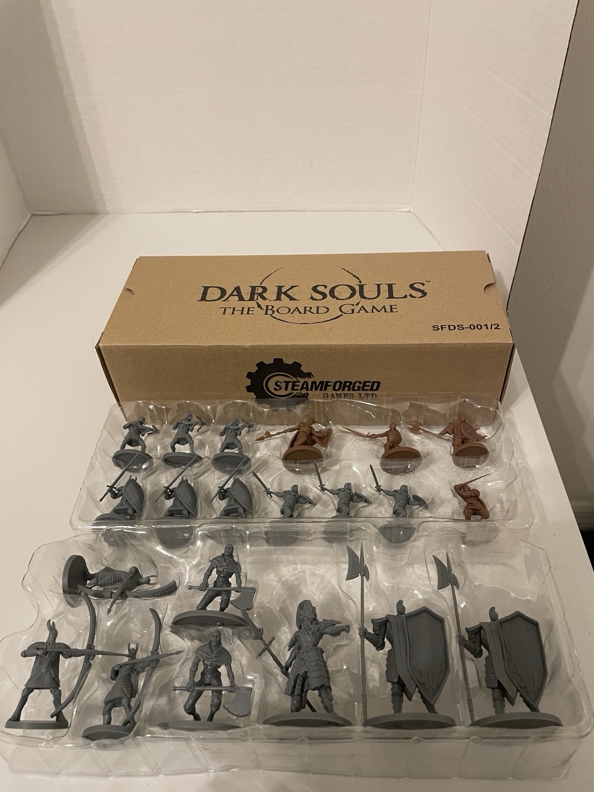 STEAMFORGED GAMES DARK SOULS THE BOARD GAME CORE SET COMPLETED EXCELLENT USED