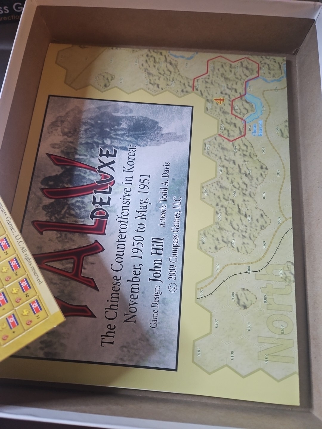 Compass Games YALU Chinese counteroffensive in Korea Nov 50 May 51 unpunched