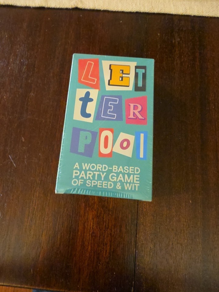 Letterpool: 2-6 Players Board Games for Adults, Family, Teens.NEW SEALED