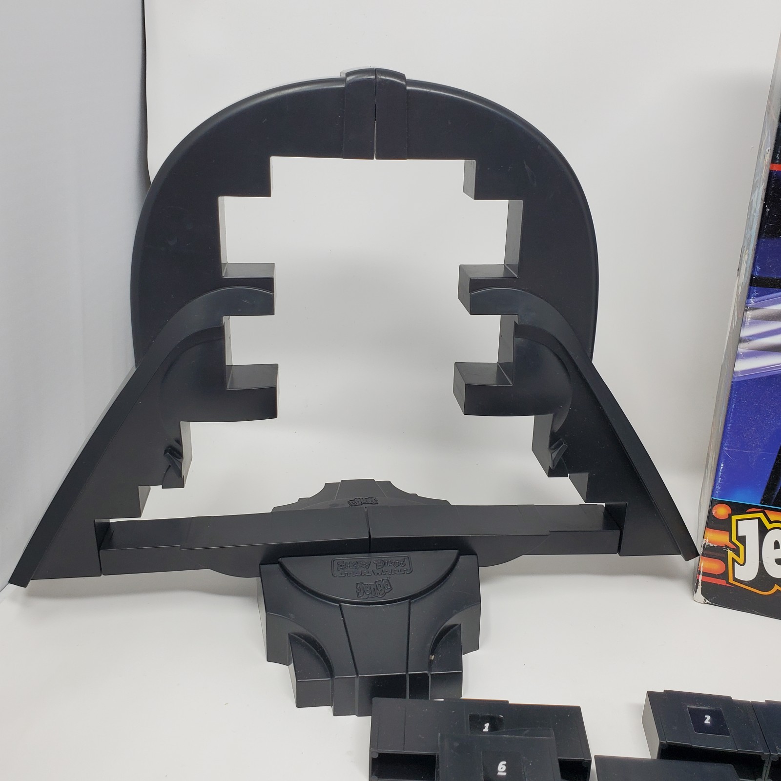 Hasbro Angry Birds Star Wars Jenga Rise Of Darth Vader Game INCOMPLETE