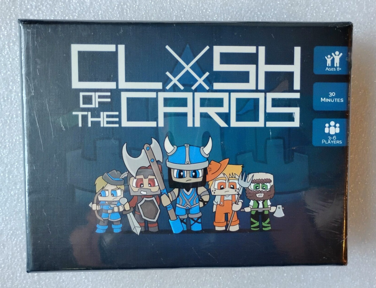 Blue Wasatch Board Game Clash of the Cards Box SW (New)