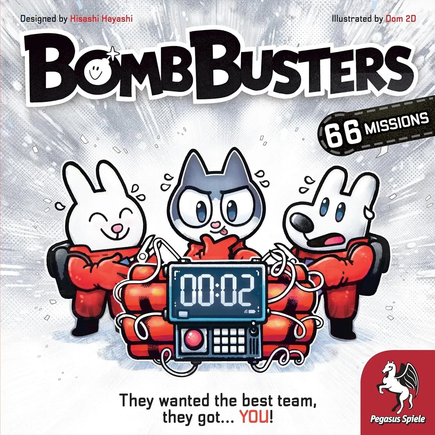 Bomb Busters Cooperative Board Game Pegasus Spiele NEW
