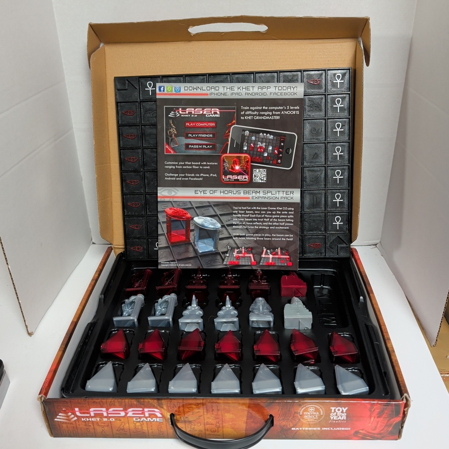 Award Winning Laser Khet 2.0 Game Innovention Toys **COMPLETE**
