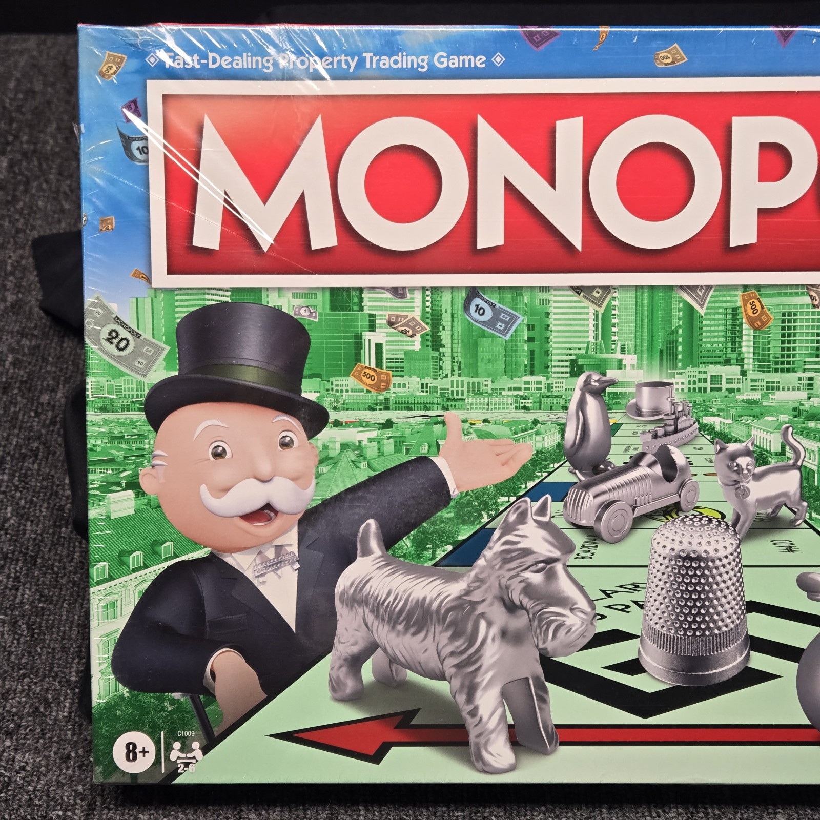 Monopoly Genuine Original Classic Board Game Hasbro Gaming Family Night Toy NEW