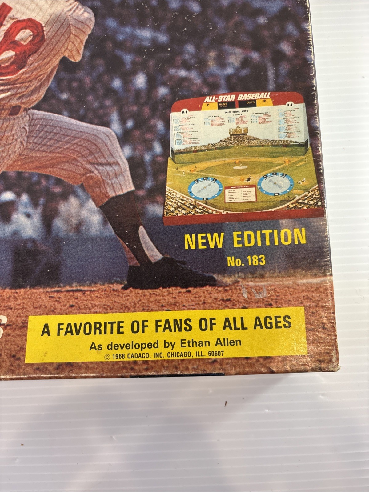1968 Cadeco All Star Baseball Game #183-63 discs (62 player + 1 strategy) New Ed