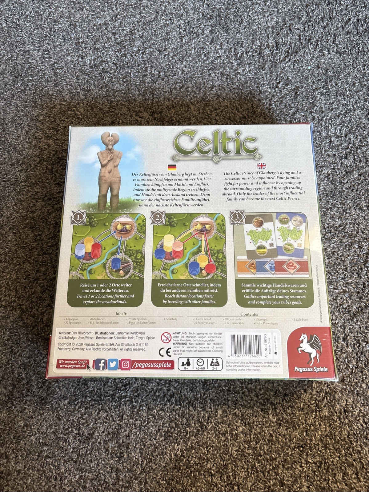 Celtic Game 2 to 4 Players Ages 8+