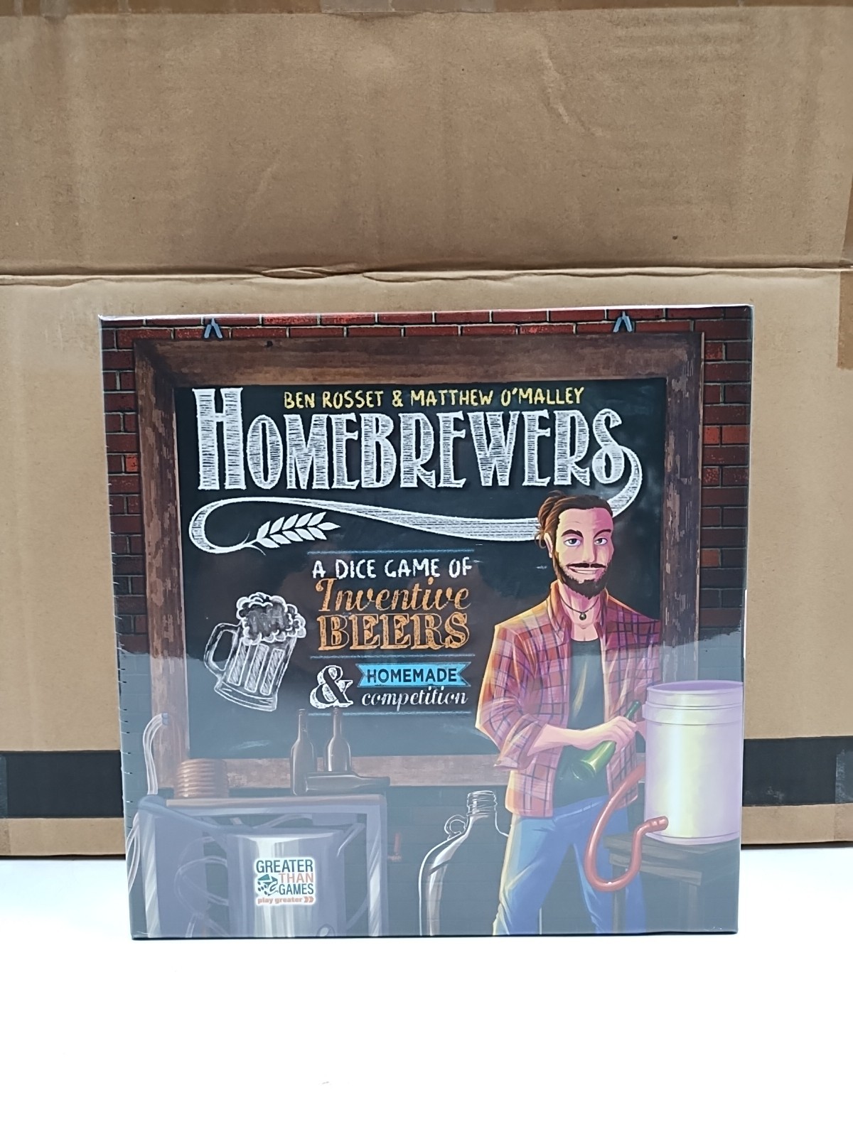 CASE OF 6 Homebrewers: A Dice Game Of Inventive Beers GreaterThanGames (#L2-B2)