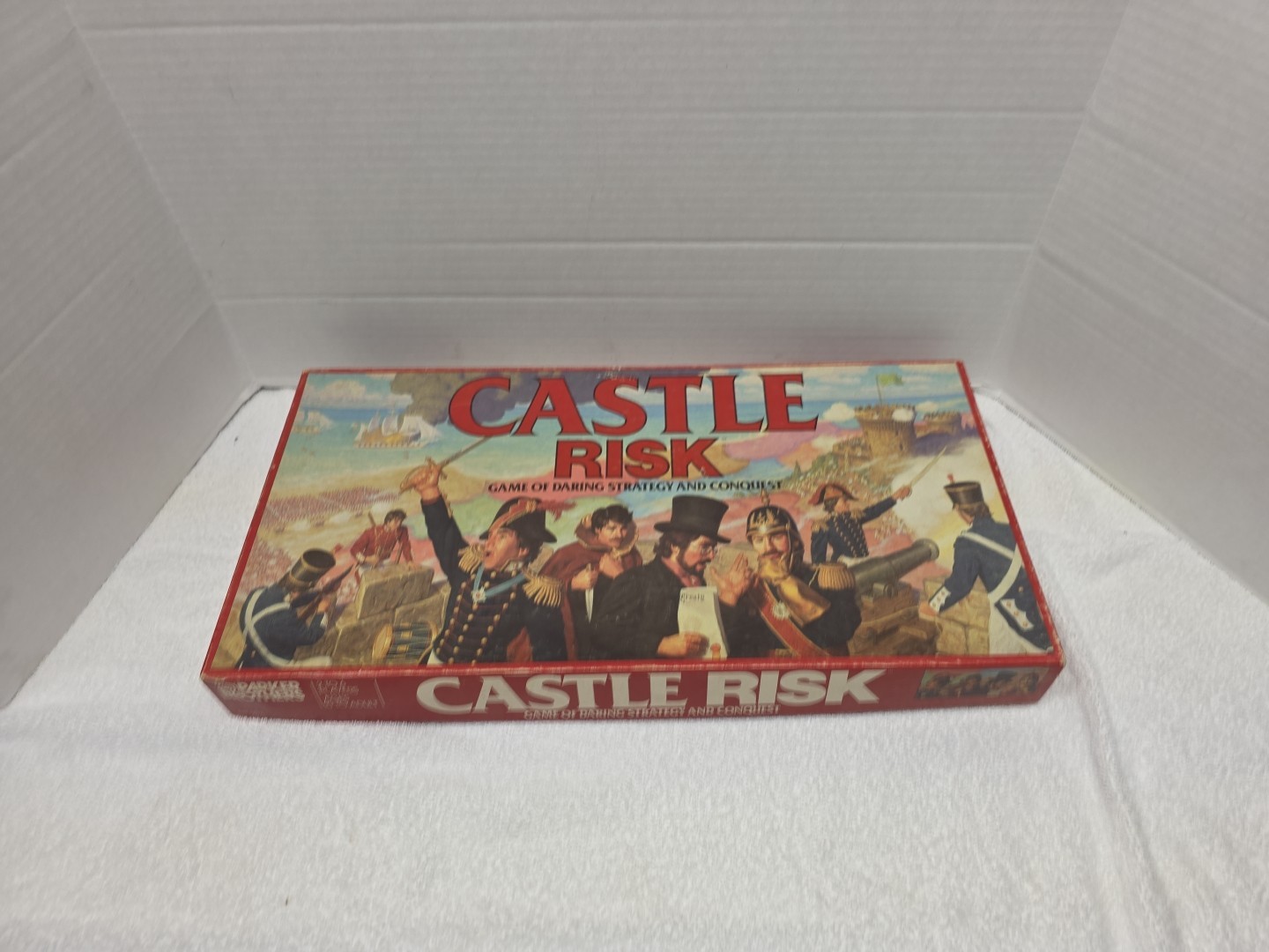 Vintage Castle Risk 1986 Game Parker Brothers Complete Strategy Conquest