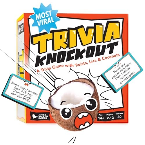 Tiki Knockout: Bluff Your Way to Victory – Team Building & Party Board Games –