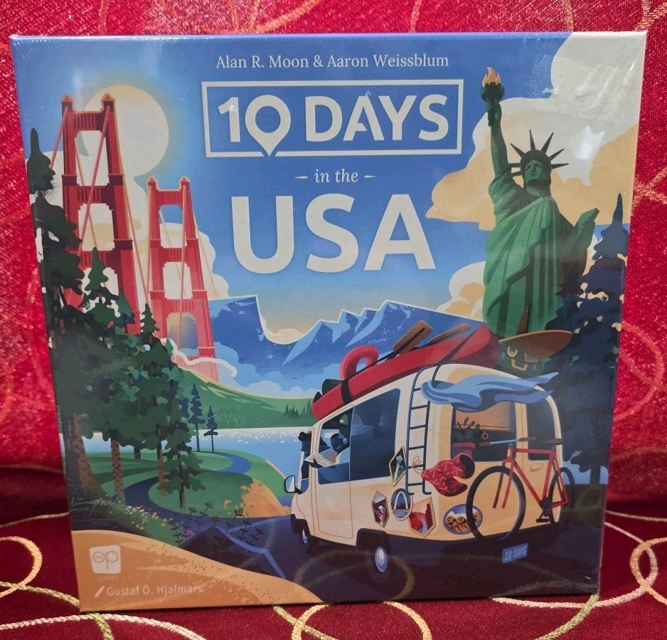 10 Days in The USA | Family Road Trip Board Game – Brand New!