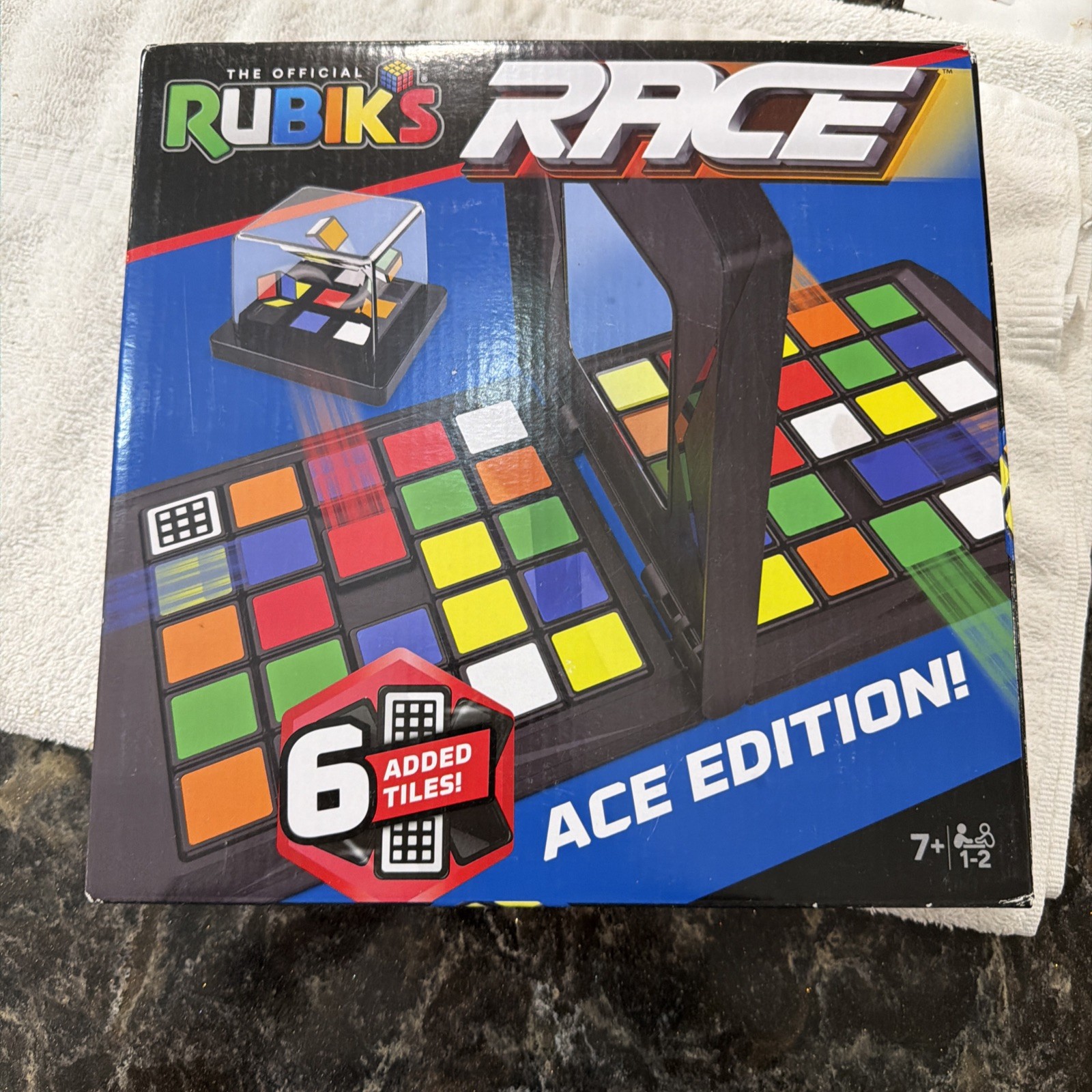 SEALED Rubik’s Race METALLIC EDITION, Classic Fast-Paced Strategy Board Game