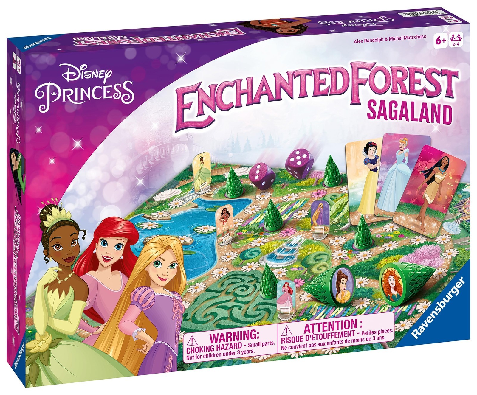 Magical Disney Princess Enchanted Forest Memory Game for Ages 6+ – Fun Family Ga