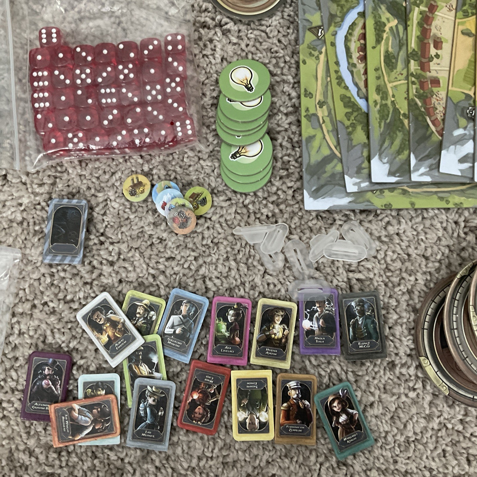 Steampunk Rally Board Game – Roxley – First Run Kickstarter Edition with Extras