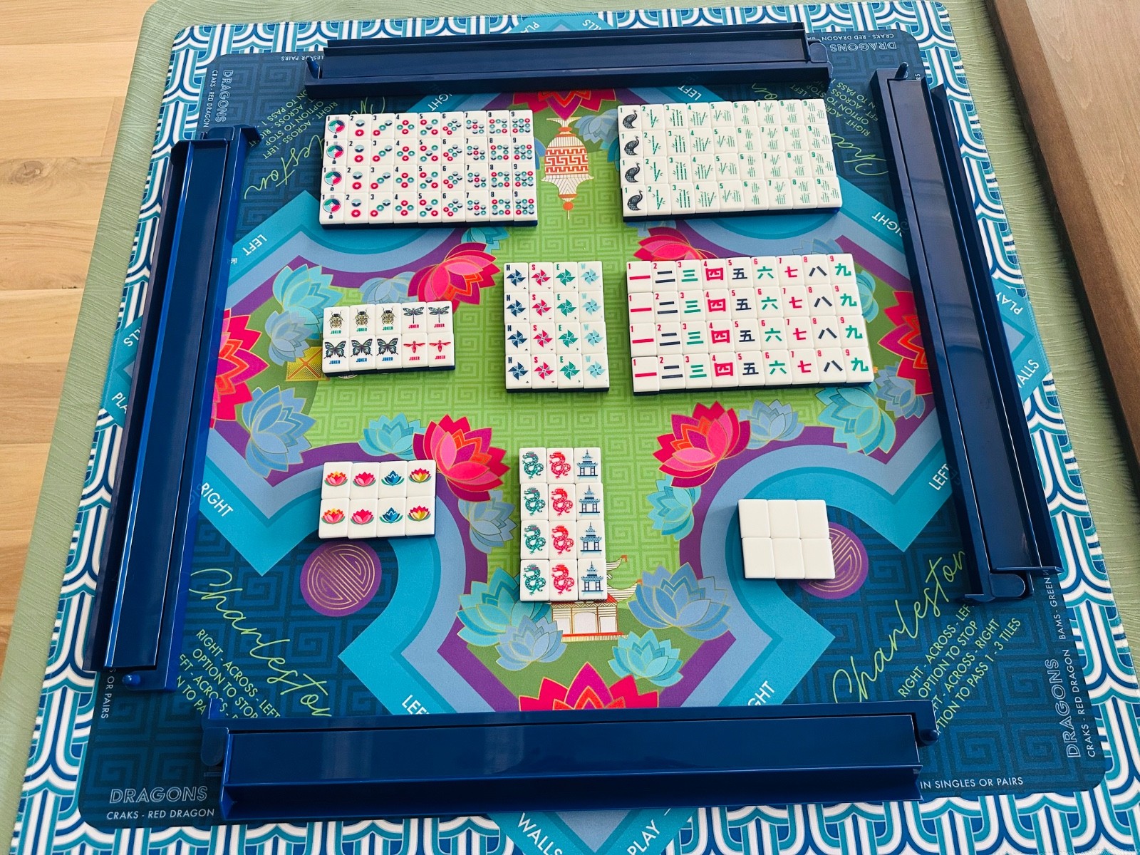 Jonathan Adler x Michael’s collaboration Mahjong Tile Set – With MAT! Fast Ship!